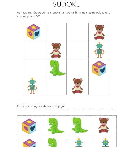 1 Atividades Psicopedagógicas para Imprimir - Lógica Matemática - Parte I -  Blog PsiquEasy