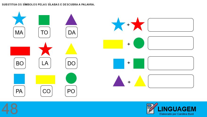 Jogo dos Pontinhos  Carolina Burd – Psicopedagoga