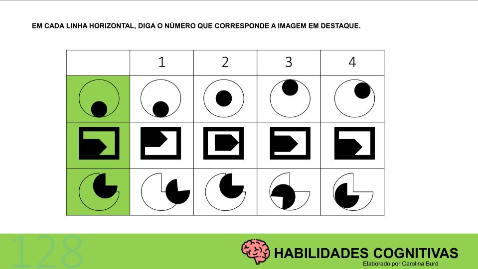 LÓGICA E MATEMÁTICA PSICOPEDAGÓGICA: Atividade de 3° ano